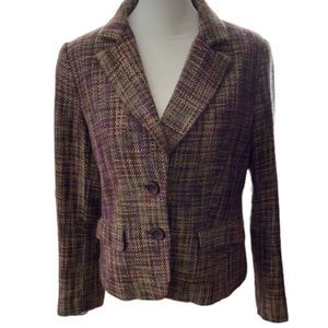 Vintage 90’s New York & Co Multicolor Blazer Sz 8
